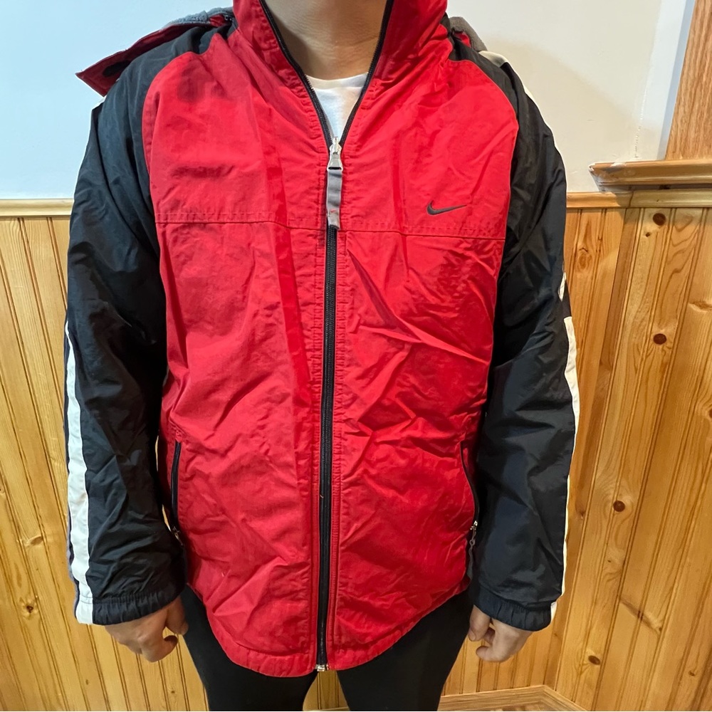 VINTAGE Nike reversible jacket Y2K size 18/20 - Picture 4 of 12